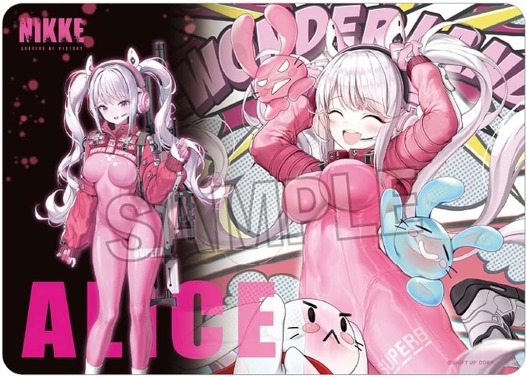 アリス 勝利の女神:NIKKE スリーブ プレイマット 勝利の女神 NIKKE アリス イラストプレイマットNT : 時空館 Yahoo!店
