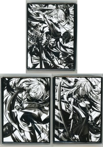 駿河屋 -<中古>【Fate】スリーブセット モノクロ和セット(マシマサキ 