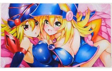 シークレット デュエロイド 遊戯王 プレイマット マジシャンガール ガガガガール 駿河屋 -<中古>【遊戯王】プレイマット ガガガガール＆ブラック