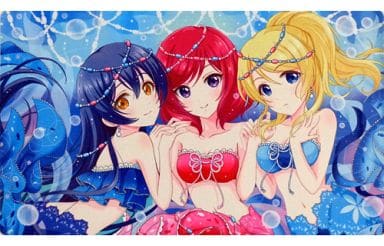μ'sラブライブ 絢瀬絵里 西木野真姫 園田海未 プレイマットラバー激レア当時品 駿河屋 -<中古>【ラブライブ】ラバープレイマット 西木野真姫＆園田海