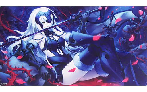 C90 ジャンヌ・オルタ プレイマット フレシア 光崎 FGO 駿河屋 -<中古>【Fate】プレイマット ジャンヌ・オルタ(光崎) C90