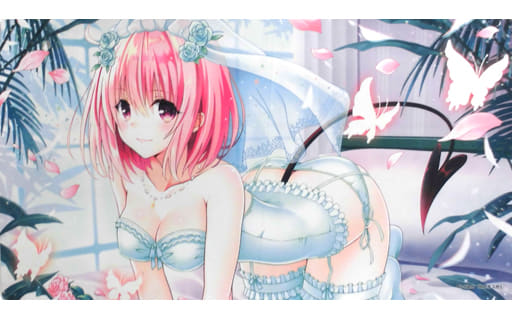 ぴ*ぴ様 アズールレーン　モモ　ToLOVEる プレイマット 新品 ぴ*ぴ様 アズールレーン モモ ToLOVEる プレイマット 新品 着せ替え