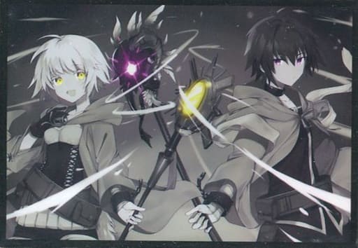 遊戯王　霊使い　ダルク　ライナ　スリーブ　ミッドナイトブルー　C97 駿河屋 -<中古>【遊戯王】スリーブ 光霊使いライナ＆闇霊使いダルク(に