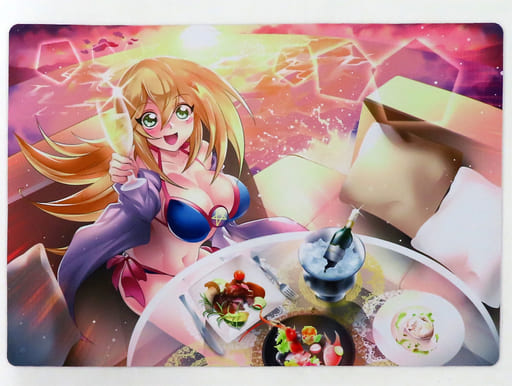 遊戯王 ブラックマジシャンガール BMG 水着 竹茶工房 プレイマット 遊戯王 ブラックマジシャンガール BMG 水着 竹茶工房 プレイマット