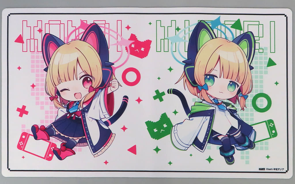 駿河屋 - 【ブルーアーカイブ】プレイマット 才羽モモイ＆才羽ミドリ(中古アンプ) C104/逸遊団（サプライ）