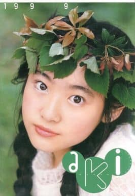 一枚目日焼けあり】前田亜季　2002年カレンダー 一枚目日焼けあり】前田亜季 2002年カレンダー