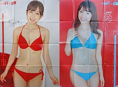 駿河屋 -<中古>AKB48 前田敦子＆大島優子 2011年5月～6月ポスター