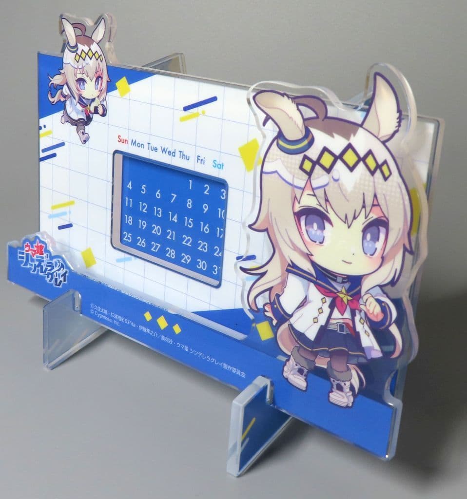 駿河屋 -<中古>オグリキャップ きゅるぽっぷん アクリル万年