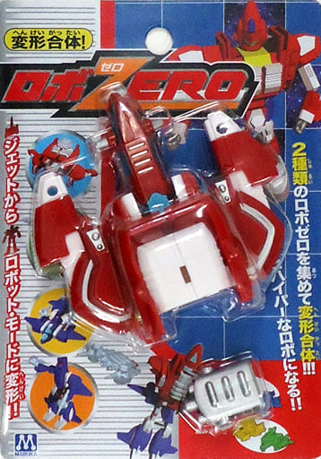 駿河屋 -<中古>レッドタイプ 「変形合体!ロボZERO」（おもちゃ