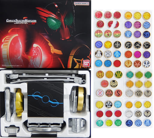 BANDAI - 【中古】バンダイ CSM オーズドライバー コンプリートセット コンプリートセレクションモディフィケーション 仮面ライダーオーズ コンセレ[10][240010476617] 仮面ライダーオーズ CSMオーズオドライバーコンプリートセット