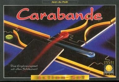 カラバンデ(Carabande)+アクションセット　ボードゲーム 駿河屋 -<中古>カラバンデ アクションセット ドイツ語版 (Carabande