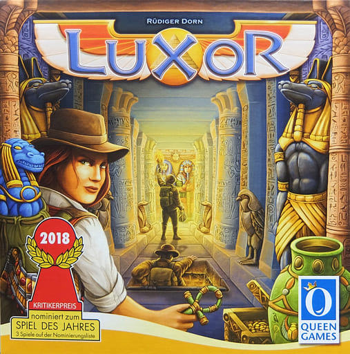 ボードゲーム　ルクソール 多言語版 (Luxor) [日本語訳付き] ルクソール 多言語版 (Luxor) [日本語訳付き] |ジャンルで探す