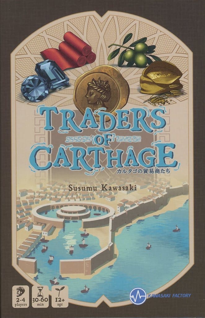 Zman Traders Of Carthage Card Game - Strategy Game For 3-5 Players, Ages 12 And Up