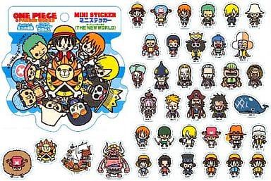 Mini Sticker The New World One Piece X Panson Works 雑貨 小物 Suruga Ya Com