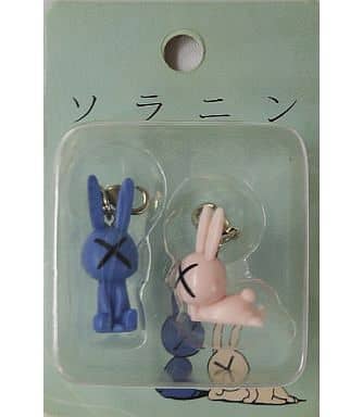 ソラニン　ウサギ　ストラップ ソラニン バッテンうさぎ マスコット ストラップ 2個セット 浅野いにお