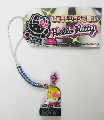ハローキティ　根付　レコードショップ限定　DJ 駿河屋 -<中古>キティ(DJ) 根付 「ハローキティ」 レコード
