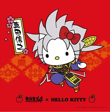 真田信之眼镜清洁布樱 战国无双4 Hello Kitty 杂货 小物件 Suruga Ya Com
