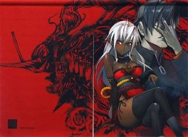 装甲悪鬼村正　景明＆三世村正 暖簾 タペストリー 駿河屋 -<中古>湊斗景明 五周年記念B2タペストリー 「装甲悪鬼村正