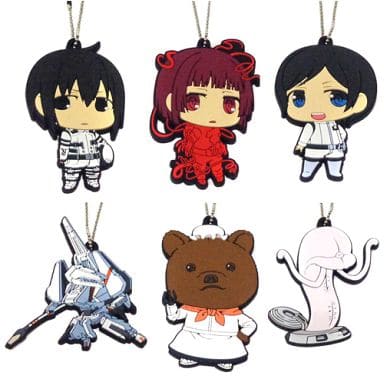 【新品未開封】シドニアの騎士 第九惑星戦役 ちみキャララバースイングコレクション 駿河屋 -<中古>全6種セット 「シドニアの騎士 第九惑星戦役 ちみキャラ