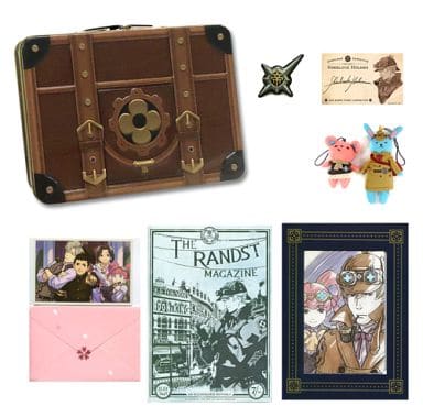 大探偵ホームズのプライベートトランク　3Ds特典　6点セット　大逆転裁判 駿河屋 -<中古>[単品] 大探偵ホームズのプライベートトランク(6