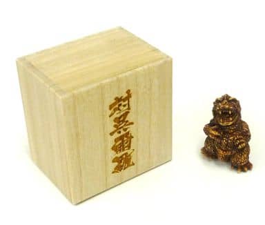 東宝怪獣根付　ビオランテ　木札　木箱付き　ゴジラ　未使用品 ゴジラ』『ビオランテ』『バトラ』東宝怪獣たちが根付になって登場