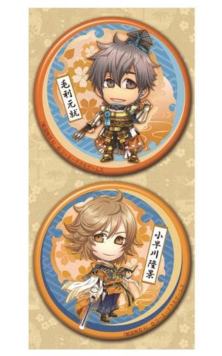 小物件 角色 毛利元就 小早川隆景磁鐵貼set 2個set 戰國無雙4 雜貨 小配件 Suruga Ya Com