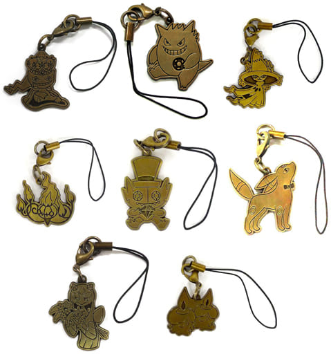ポケモンセンター メタルストラップコレクション mystery mansion 駿河屋 -<中古>全8種セット 「ポケットモンスター メタルストラップ