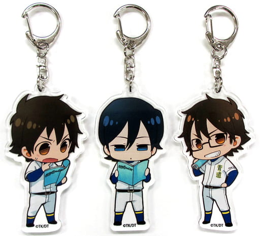 新品未使用　レア　激推し　アクリルキーホルダー　御幸一也　沢村栄純 ダイヤのA ちゃぽん アクリルキーホルダー 沢村栄純 御幸一也