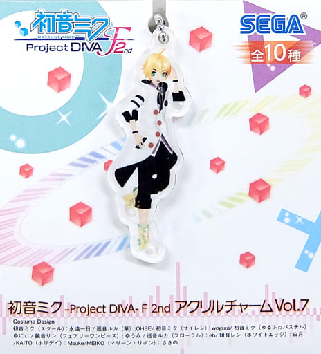 鏡音レン　project　DIVA　アクリルチャーム 鏡音レン パンキッシュ アクリルチャーム project DIVA - メルカリ