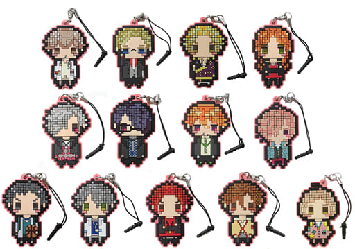 ブラコン BROTHERSCONFLICT つなぎラバーストラップ 全種セット ラバーストラップコレクション BROTHERS CONFLICT side B
