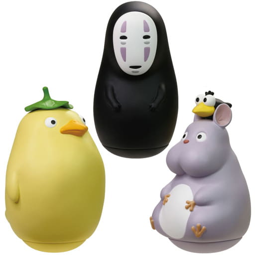 Otorisama No Face Bo Mouse And Flybird Everyone S Floating Floating Spill 3 Body Set Spirited Away Goods Accessories Suruga Ya Com