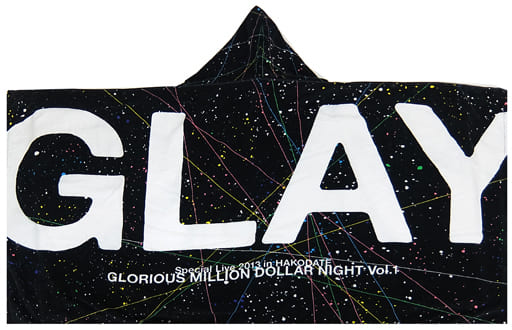 函館vol.1　フード付きビーチタオル　GLAY 函館vol.1 フード付きビーチタオル GLAY 【公式通販】