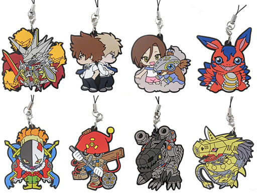 デジモン ラバーストラップ全10種 色紙全8種 コンプセット デジヴァイス 2264664628.jpg?1715827942