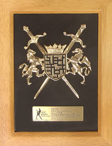 駿河屋 -<中古>布袋寅泰 メモリアルプレート(ピンバッジ) 「HOTEI 25th