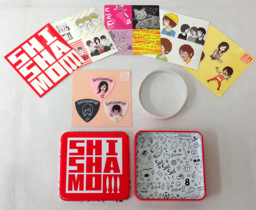 駿河屋 -<中古>SHISHAMO ししゃも缶(赤) オフィシャルグッズ