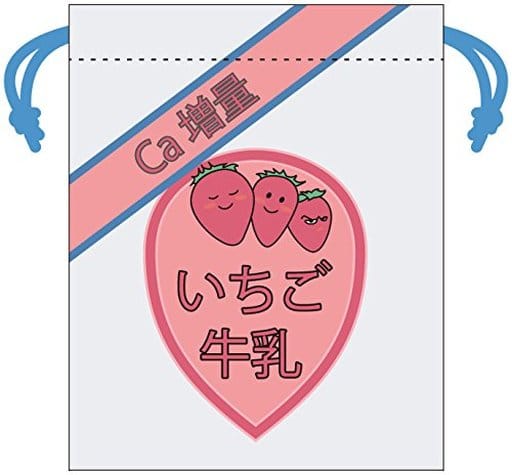 Bag Character Cutter Gintoki Sakata Strawberry Milk Full Color Drawstring Bag Part 3 Gintama Goods Accessories Suruga Ya Com