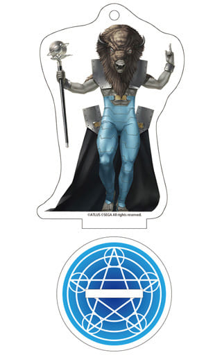 真・女神転生 DEEP STRANGE JOURNEY 仲魔アクリルキーチェーン 新品】狂神 マサカド 真 女神転生 DEEP STRANGE JOURNEY 仲魔 アクリル