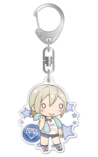 Shiomi Shuko Bloomed Jewel Ver 2 Chimata Dollar Acrylic Key Holder Idol Master Cinderella Girls Goods Accessories Suruga Ya Com