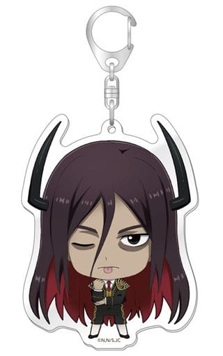 Ushi Ver Tehepero Big Acrylic Key Holder Juni Taisen Zodiac War Goods Accessories Suruga Ya Com