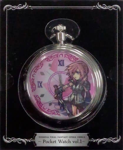 ディシディア FF オペラオムニア 懐中時計 vol.1 ライトニング 駿河屋 -<中古>ライトニング 懐中時計vol.1 「ディシディア