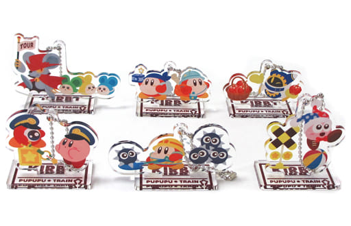 星のカービィ プププ☆トレイン 2018 えきナカ☆スタンドコレクション」全6種 駿河屋 -<中古>全6種セット 「星のカービィ プププ☆トレイン 2018
