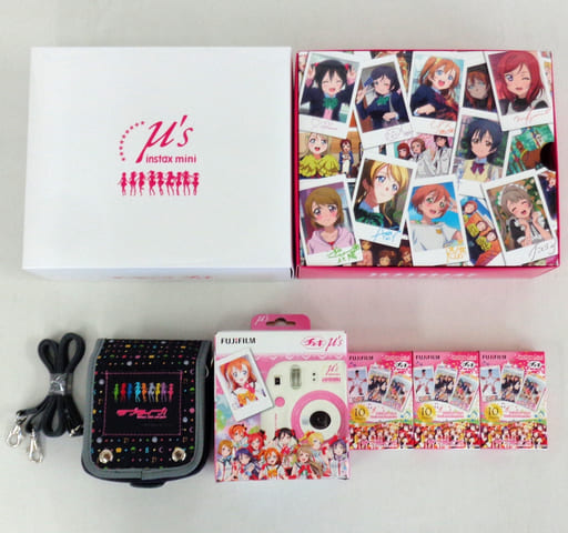家電サプライ　μ’sデザイン チェキ スペシャルセット instax mini 8+ 「ラブライブ!」 セブンイレブン・セブンネット限定 駿河屋 -<中古>μ'sデザイン チェキ スペシャルセット instax