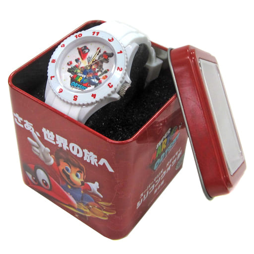駿河屋 -<中古>ホワイト シリコンウォッチ 「スーパーマリオ
