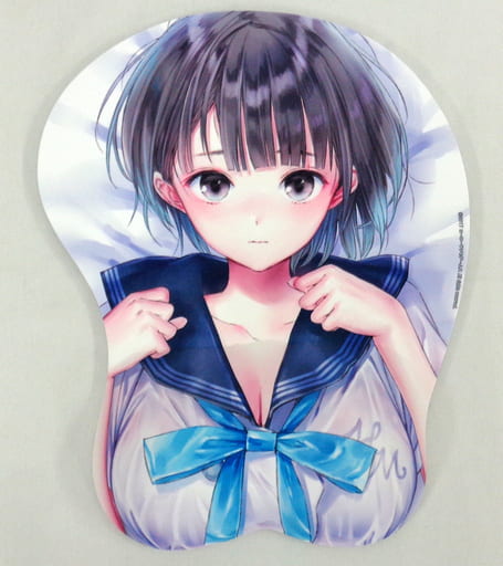 ブルーリフレクション　白井日菜子　等身大マウスパッド　リフレクター 駿河屋 -<中古>白井日菜子(制服Ver.) 等身大マウスパッド 「BLUE