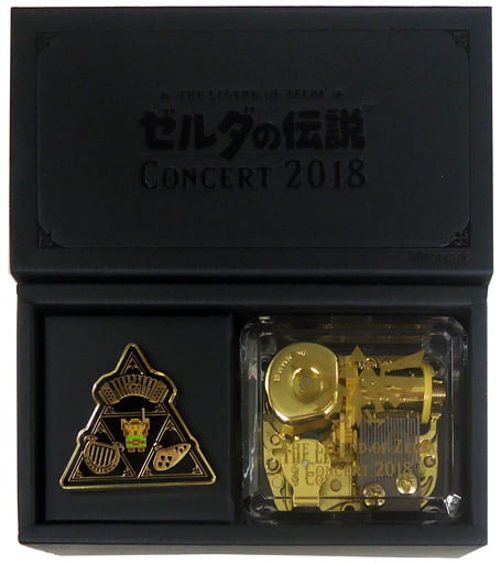 ゼルダの伝説 コンサート オルゴール ピンバッジ 限定 2018 グッズ リンク ゼルダの伝説 オルゴール ピンバッジ ピンズ 2018コンサート マスター