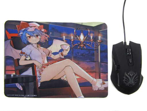 東方Project 光るマウス　マウスパッド フランドール　レミリア マウスパッド「レミリア・フラン」 - 東方生活教導団 - BOOTH