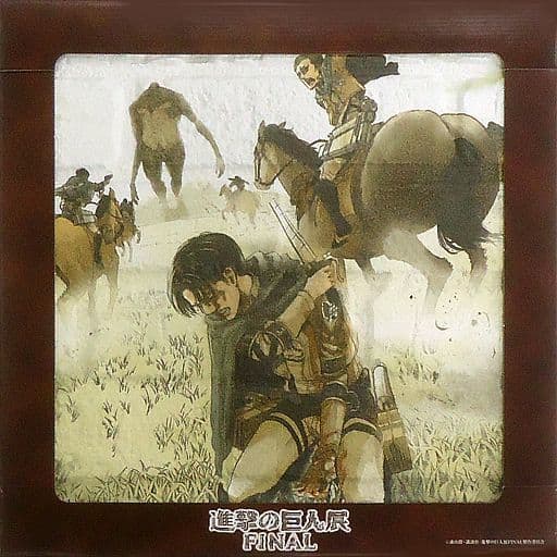 進撃の巨人展 FINAL イラスト壁（中） リヴァイ・エルヴィン 進撃の巨人展 FINAL イラスト壁（中） リヴァイ・エルヴィン
