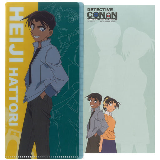 Heiji Hattori Detective Conan World Collector Bull Ticket File Notes Limited To Universal Studios Japan Goods Accessories Suruga Ya Com