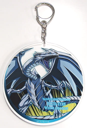 Blue Eyes White Dragon Okikki Acrylic Key Holder Yu Gi Oh Duel 
