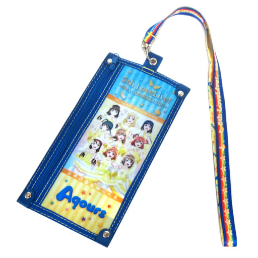 Aqours Wallet Ticket Case 「 LoveLive! Sunshine!! Aqours 5 th LoveLive